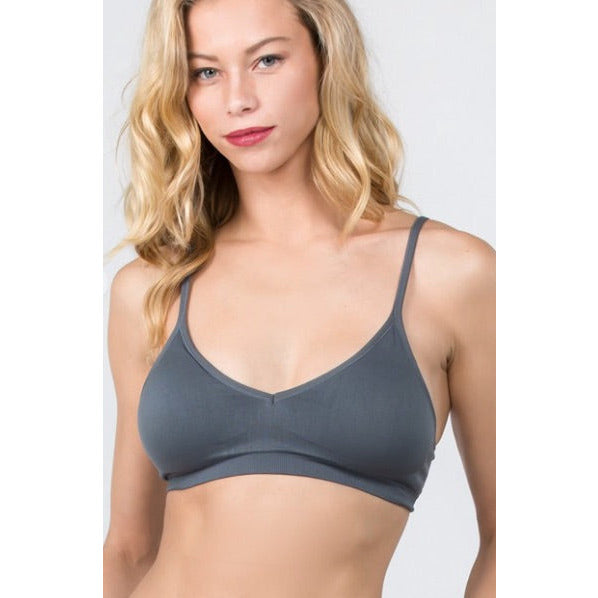 Seamless Bralette with Convertible Straps